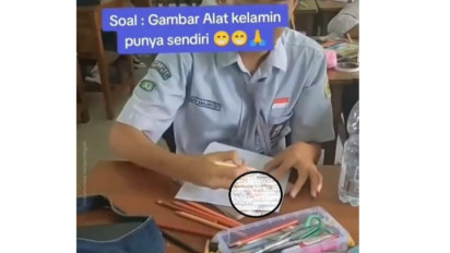 Viral Guru di Bandung Minta Siswanya Gambar Alat Kelamin, Begini Klarifikasi Guru