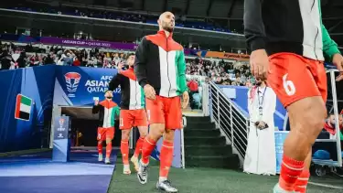 Mohammed Rashid saat membela timnas Palestina