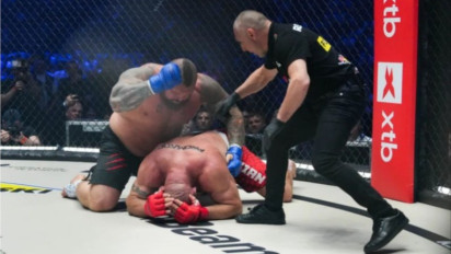 Akui Menang dengan Licik di Debut MMA, Eddie Hall Serius Minta Maaf kepada Mariusz Pudzianowski