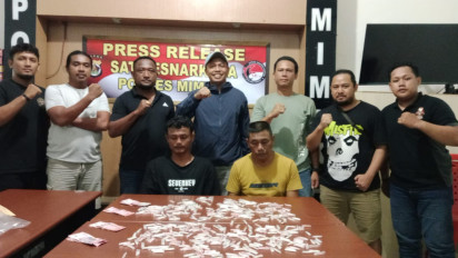 431 Paket Sabu-sabu dan Dua Pelaku Berhasil Diamankan