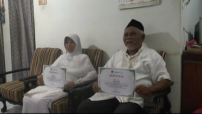 Kisah Syaifudin, 47 Tahun Kumpulkan Uang dari Hasil Becak Demi Bisa Berangkat Haji