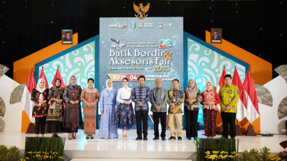 20 Tahun Berturut-turut UMKM Binaan Pertamina Ramaikan Pameran Batik Bordir