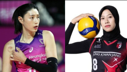 Hampir Saja Jegal Ratu Voli Korea jadi Juara V-League, Megawati Hanestri Jujur Kalau Kim Yeon-koung Itu Orangnya...