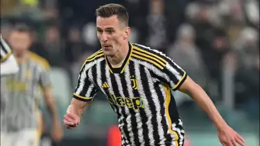 Pemain Juventus Arkadiusz Milik