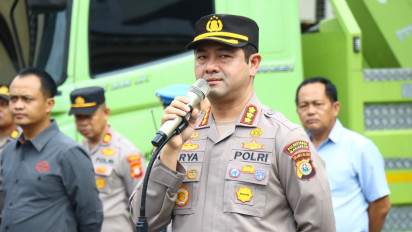 Amankan Mayday Polrestabes Makassar Tidak Gunakan Senjata Api