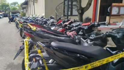 122 Motor Disita Selama Operasi Cipta Kondisi