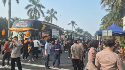 Hari Buruh: 25.000 Buruh Cikarang Berangkat Menuju Monas dari Sejumlah Titik