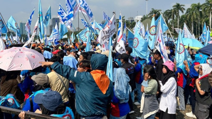 May Day Fiesta Dikawal Ketat, Kapolri: Harapan Kita Ada Hadiah dari Presiden untuk Buruh