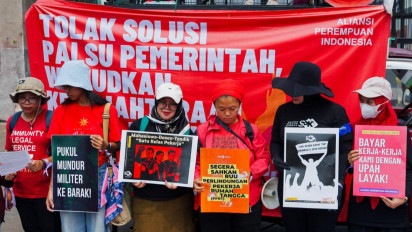 Aliansi Buruh Perempuan Kritik Makan Bergizi Gratis Saat May Day: Bukan Solusi Korban PHK