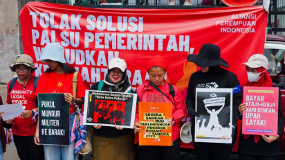 May Day 2025, Aliansi Perempuan Indonesia Desak RUU PPRT Disahkan