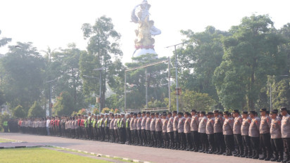 900 Personel Siap Amankan Hari Buruh International 2025 di Sidoarjo