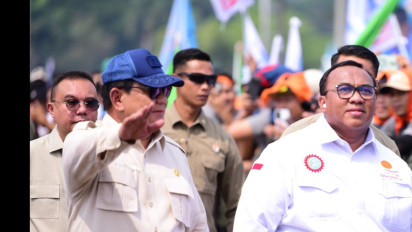 Di Hadapan Prabowo, Andi Gani Pastikan Kawal Kebijakan Pemerintah Terkait Buruh