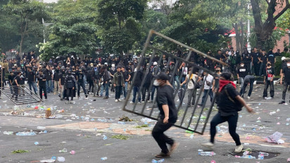 Polisi Amankan Sejumlah Orang Terkait Kerusuhan Peringatan May Day di Semarang