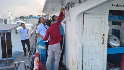 Operasi Gabungan PSDKP dan Syahbandar Bitung Temukan Kapal Motor Ayra Rene 01 Diduga Lakukan Kecurangan GT dan Penggunaan BBM Subsidi