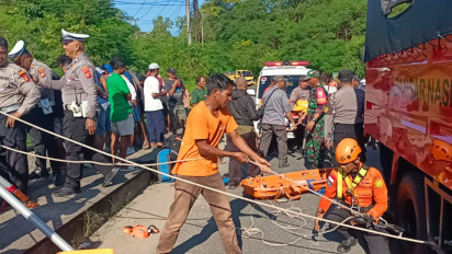 Jatuh ke Jurang, Dua Pengendara Motor di Bali Tewas
