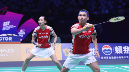 Rinov/Gloria Lagi-lagi Telan kekalahan, Indonesia Tertinggal 1-0 dari Thailand di Perempat Final Piala Sudirman 2025