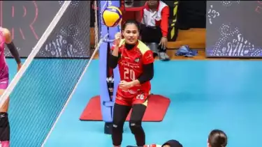 Junaida Santi pemain Jakarta Pertamina Enduro di Proliga 2025
