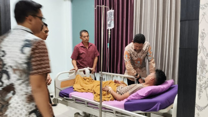 Polisi yang Disandera Demonstran saat Aksi May Day di Semarang Dirawat di Rumah Sakit