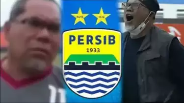 Ilustrasi - Kolease foto momen Iwan Setiawan hina Persib Bandung pada Piala Presiden 2015 lalu.