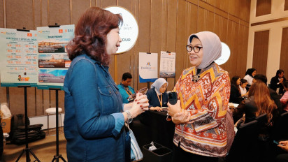 Ada Diskon Tiket Pesawat, BNI Catat Kenaikan Transaksi Nasabah Premium di Private Event BNI - Emirates Travel Fair 2025