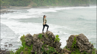 Zita Anjani Kunjungi Geopark Kebumen: Ini Bukan Sekadar Destinasi, Tapi Warisan Dunia