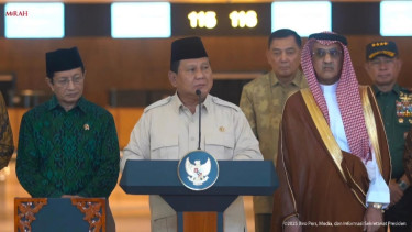 Ongkos Haji 2025 Turun Rp4 Juta, Prabowo: Saya Minta Dikurangi Lagi, Belum Puas!