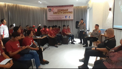 Ratusan Pengemudi Ikuti Seminar Kesadaran Keselamatan Berkendara Bersama RBPI dan SPI