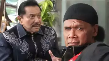 Kolase foto AM Hendropriyono dan Hercules, mantan preman Tanah Abang.