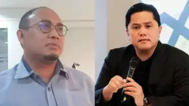 Andre Rosiade dan Erick Thohir