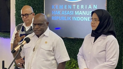 Soal Wacana Vasektomi Jadi Syarat Terima Bansos, Menteri HAM Natalius Pigai: Kalau Wacana, Saya Tidak Bisa Beropini Dulu
