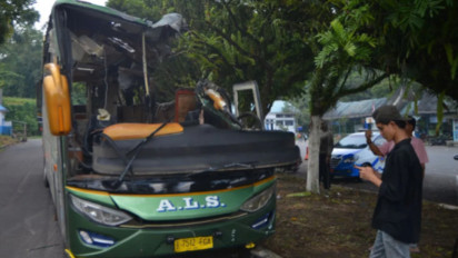 Cerita Detik-detik Mengerikan Kecelakaan Bus ALS di Sumbar
