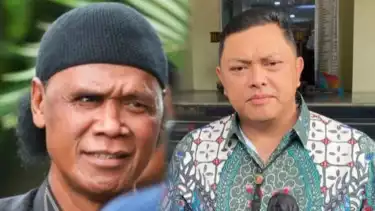 Kolase foto preman legendaris Hercules dan Brigjen Hengki Haryadi.