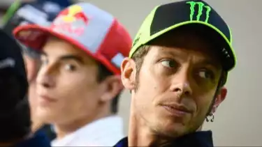 Marc Marquez dan Valentino Rossi