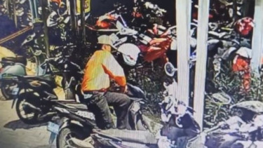 Viral Aksi Pencurian Motor di Area Parkir Mal Bekasi Terekam CCTV, Polisi Lidik