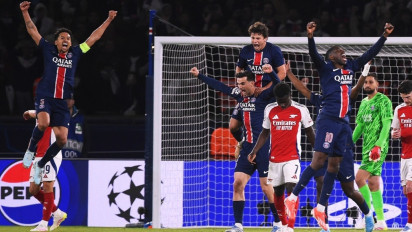Gagal ke Final Liga Champions, Arsenal Takluk di Kandang PSG