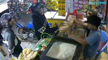 Viral Video Pria Tak Dikenal di Brebes Jual Rokok Berisi Sampah Kertas di Warung Madura