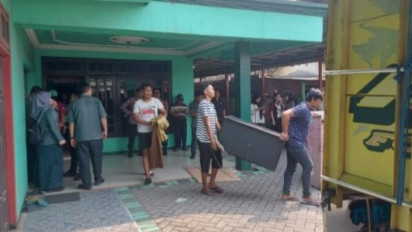 Terbelit Utang, Rumah Mantan Kades Bangsri Sidoarjo Dieksekusi