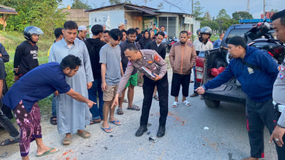 Gegara Mengantuk, Pengendara Motor Terlibat Kecelakaan di Kendari, Satu Tewas di Lokasi