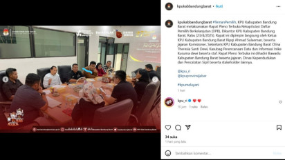 Ketua Bawaslu Bandung Barat yang Ditangkap Nyabu Belum Dipecat dan Masih Terima Gaji Rp11 Juta