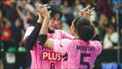 Reaksi Megawati Hangestri usai Gresik Petrokimia Raih Juara 3 di Proliga 2025, Megatron Bilang...