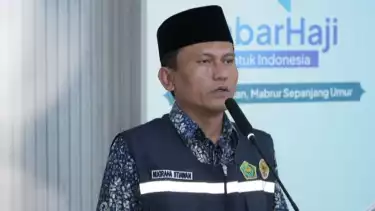 Direktur Bina Umrah dan Haji Khusus Kemenag Nugraha Stiawan