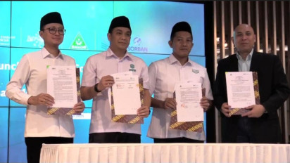 Teken Kerjasama dengan BSI, Badan Usaha Milik Ansor Ini Luncurkan Sistem untuk Kemudahan Perjalanan Umroh