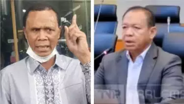 Kolase Hercules dan Mayjen TNI (Purn) Rodon Pedrason