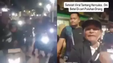 Om Bethel Diburu GRIB Jaya Usai Tantang Hercules, Puluhan Motor datang Geruduk Rumah Jagoan Makassar Itu sampai Bikin Macet