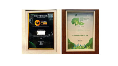 BUMI Raih Dua Penghargaan Bergengsi di Bidang ESG