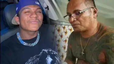 John Kei dan putranya Keiland Refra Kei.