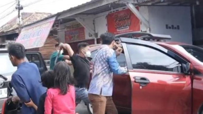 Viral Pengantin Pria di Palembang Dibacok OTK Saat Keluar Mobil
