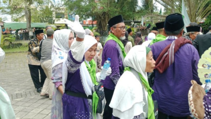 Sembilan Kloter Jemaah Calon Haji NTB Tiba di Tanah Suci