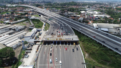 Transaksi Gerbang Tol Jabodetabek dan Jawa Barat Meningkat saat Libur Panjang Hari Raya Waisak