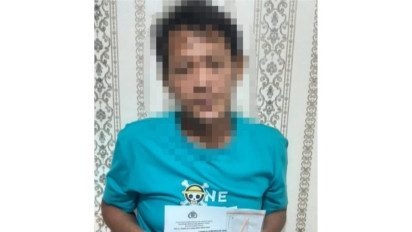 Polisi Tangkap Pria Ancam Warga Pakai Sajam di Sawah Besar, Ternyata Positif Sabu